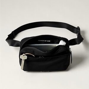 Athleta All About Crossbody Belt Bag - Black